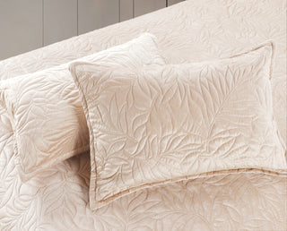 Edredón Bordado Velvet Heliconias