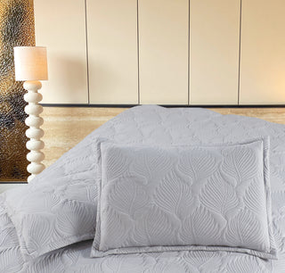 Edredón Bordado Superior Hojas Luxury