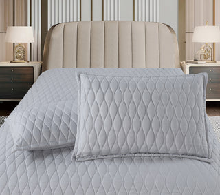 Edredón Bordado Superior Ondas Nórdico