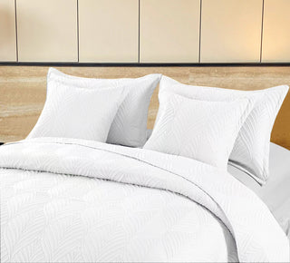 Edredón Bordado Superior Hojas Árabes