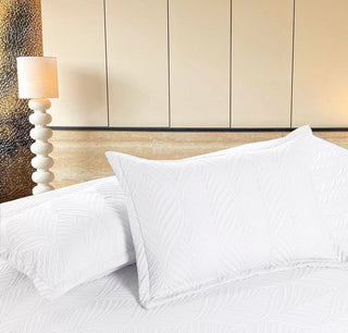 Edredón Bordado Superior Hojas Árabes