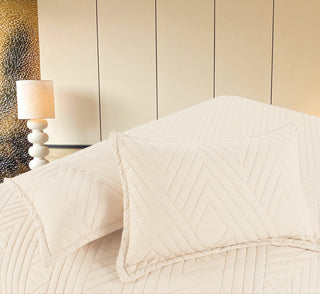 Edredón Bordado Superior Zig Zag