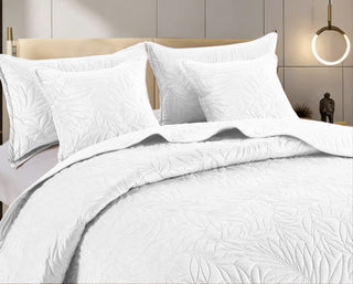 Edredón Bordado Velvet Heliconias