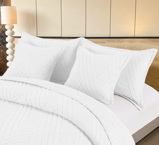 Edredón Bordado Superior Zig Zag