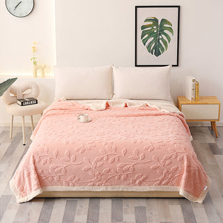 Cobija Ovejera Hojas Nordicas 3D Doble 2 x 2.30 - 1.700gr