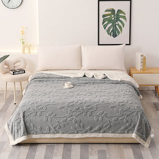 Cobija Ovejera Hojas Nordicas 3D Doble 2 x 2.30 - 1.700gr