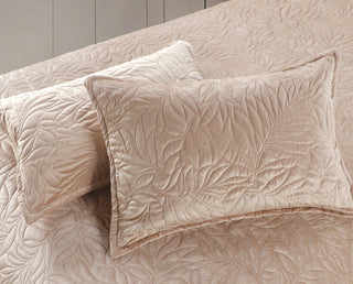 Edredón Bordado Velvet Heliconias