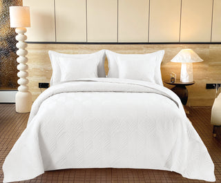 Edredón Bordado Superior Hojas Árabes