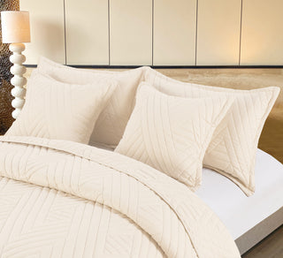 Edredón Bordado Superior Zig Zag