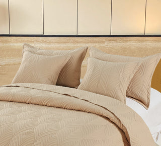 Edredón Bordado Superior Hojas Árabes