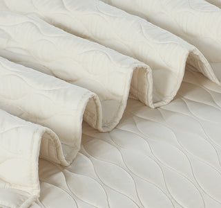 Edredón Bordado Superior Ondas Nórdico