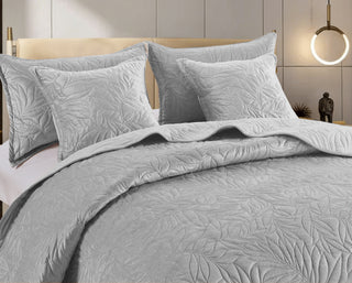 Edredón Bordado Velvet Heliconias