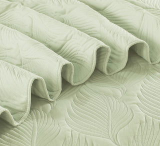 Edredón Bordado Superior Hojas Luxury