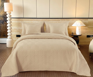 Edredón Bordado Superior Hojas Árabes