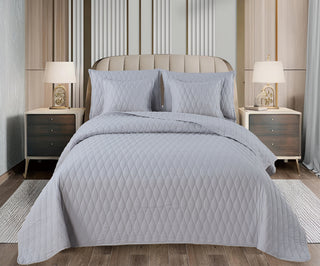 Edredón Bordado Superior Ondas Nórdico