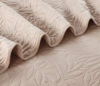 Edredón Bordado Velvet Heliconias