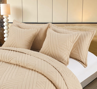 Edredón Bordado Superior Zig Zag